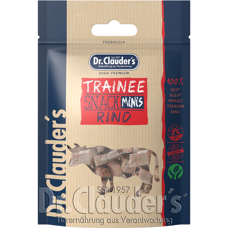 Dr. Clauder´s Trainee Snack Minis Rind 50g