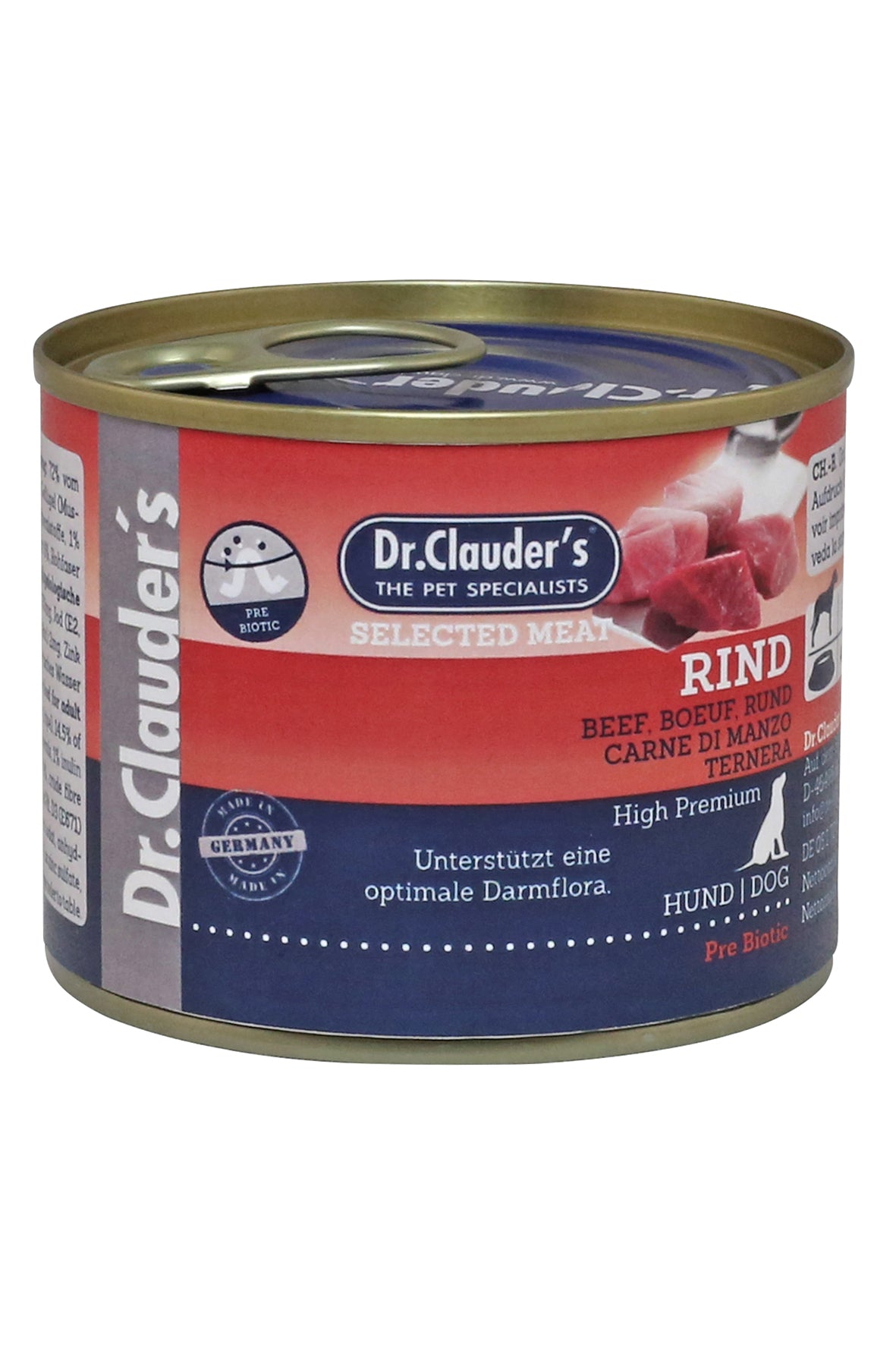 Dr Clauders Selected Meat Prebiotic Rind 200g Dose