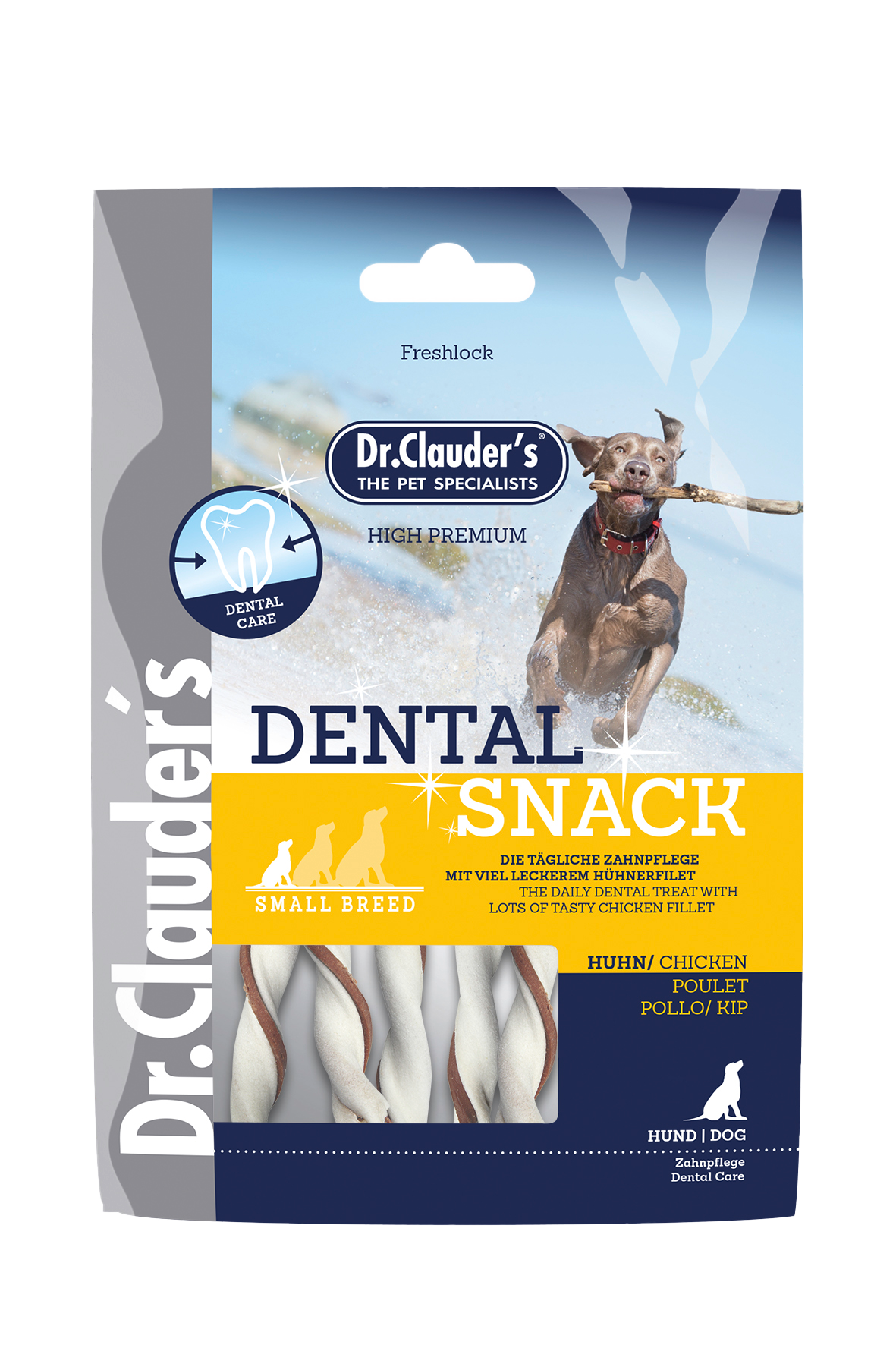 Dr. Clauder's Dental Snack Huhn Small 80g