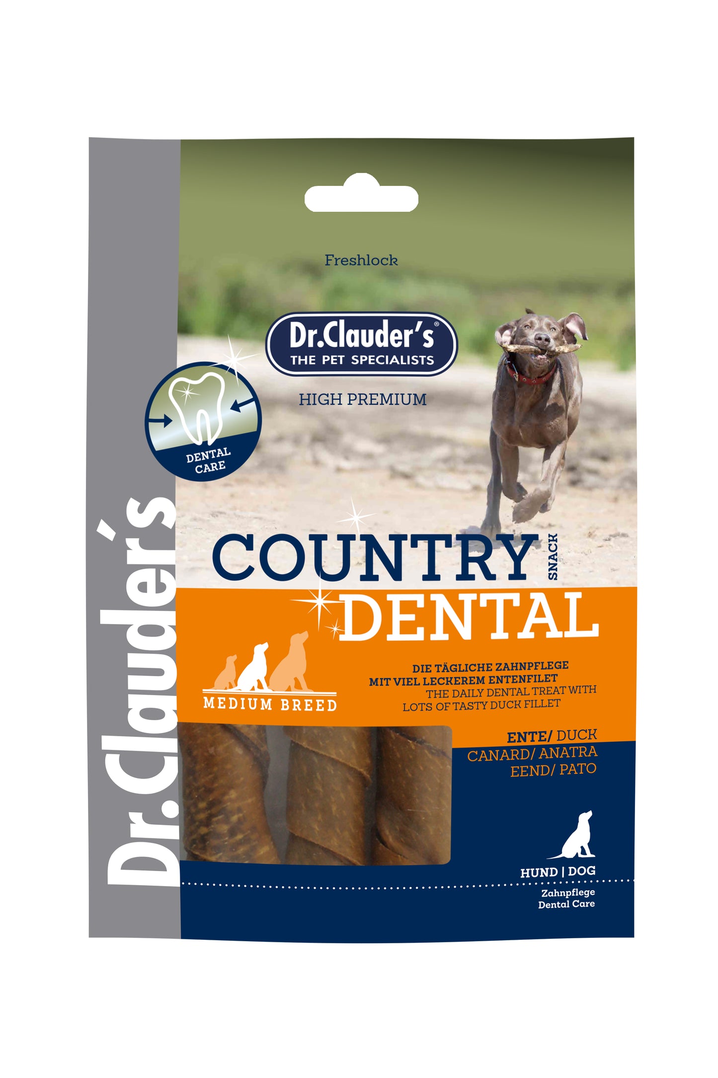 Dr. Clouder´s Country Dental Ente Snack Medium