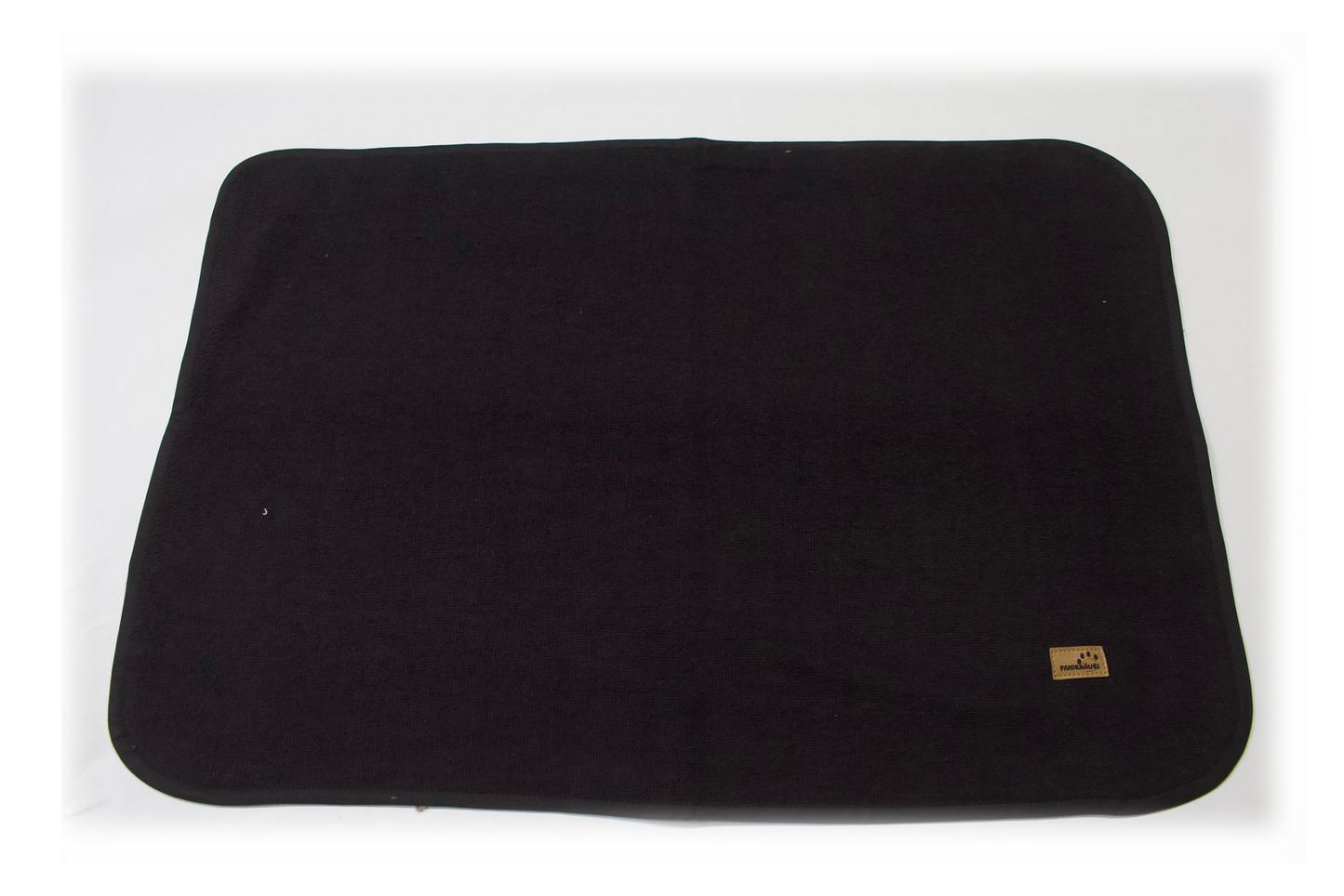 Bambus Hundehandtuch schwarz