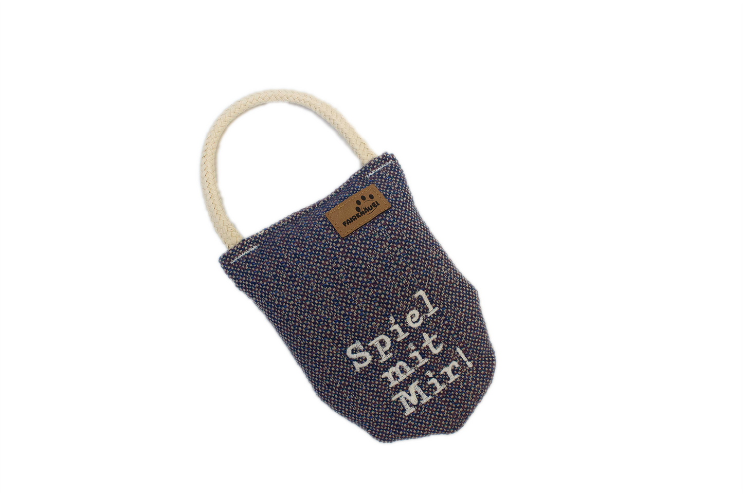 Dog Toy Tug Sack - Blue - M