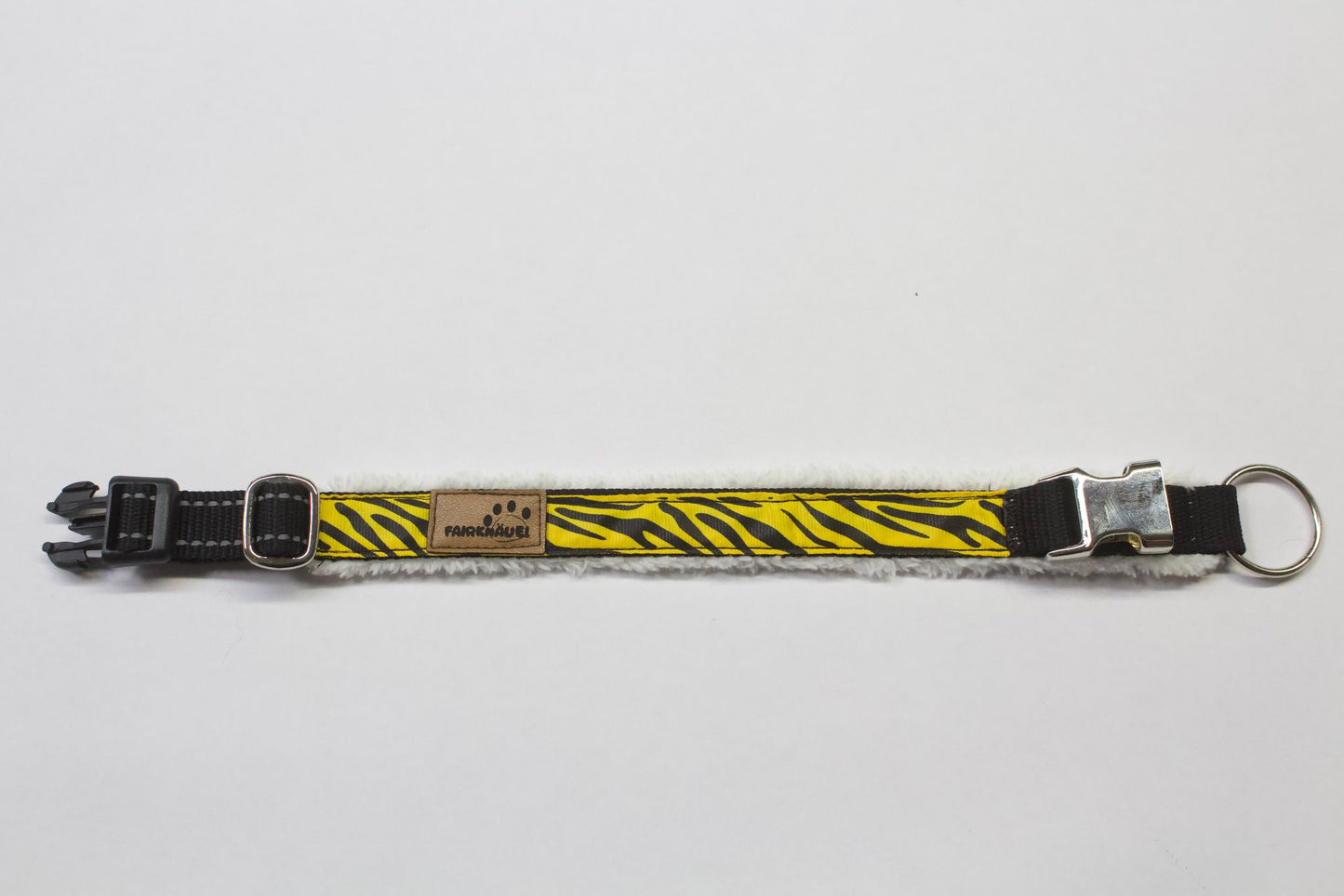 Halsband Leo / Schwarz Gelb