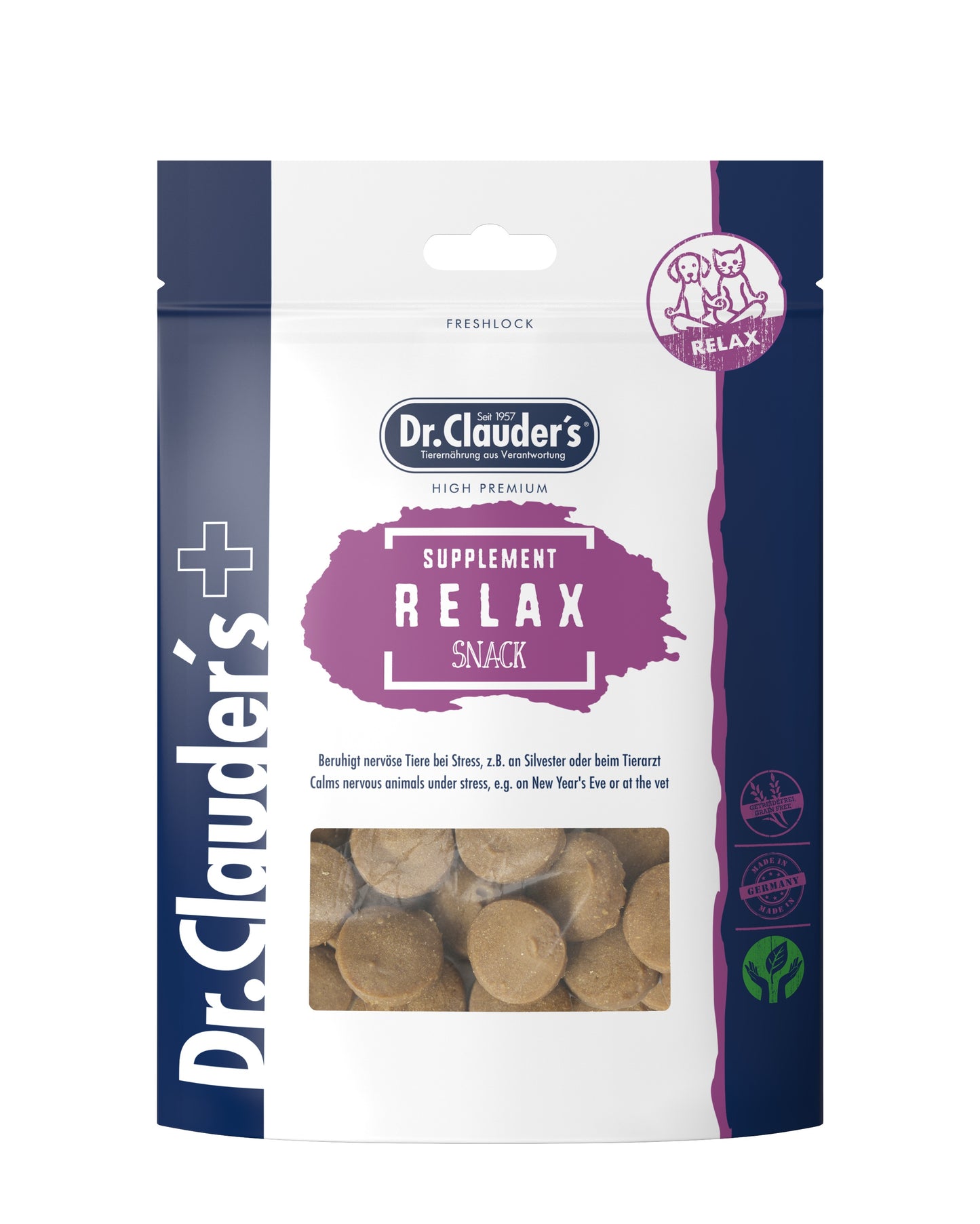 Dr. Clauders Supplement Relax Snack 150g