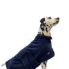 Fairknäuel Hundebademantel Marine