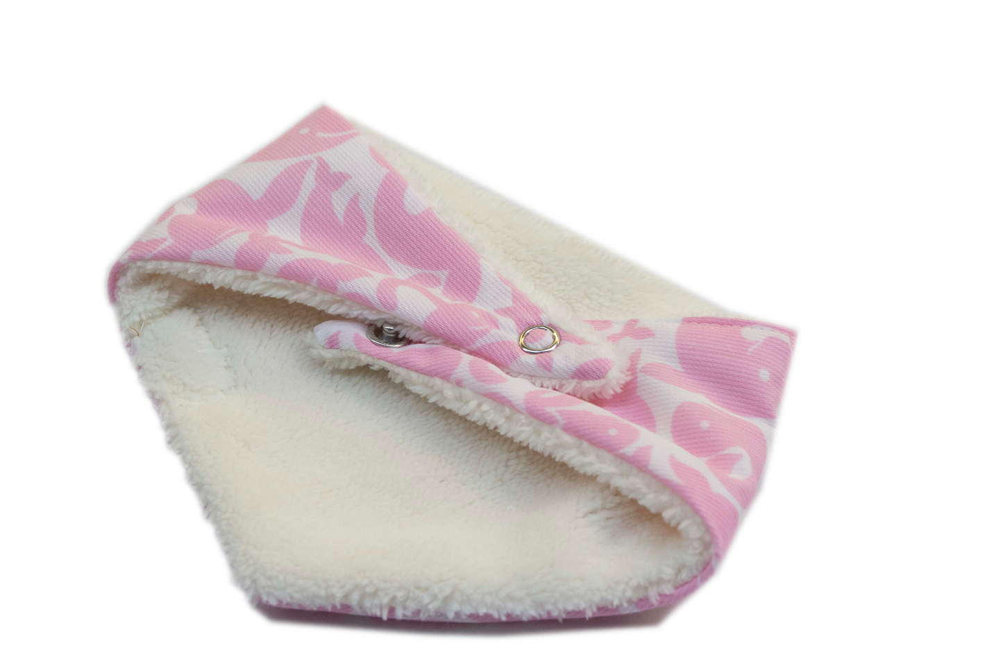 Hundehalstuch pinker Wal Plüsch