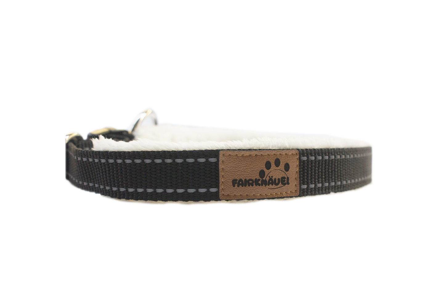 Halsband Schwarz Reflekt