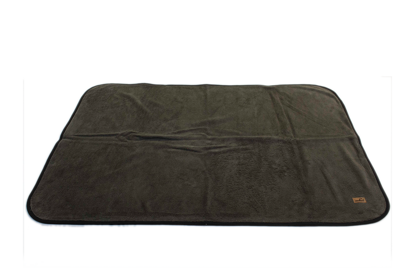 Bambus Hundehandtuch grau