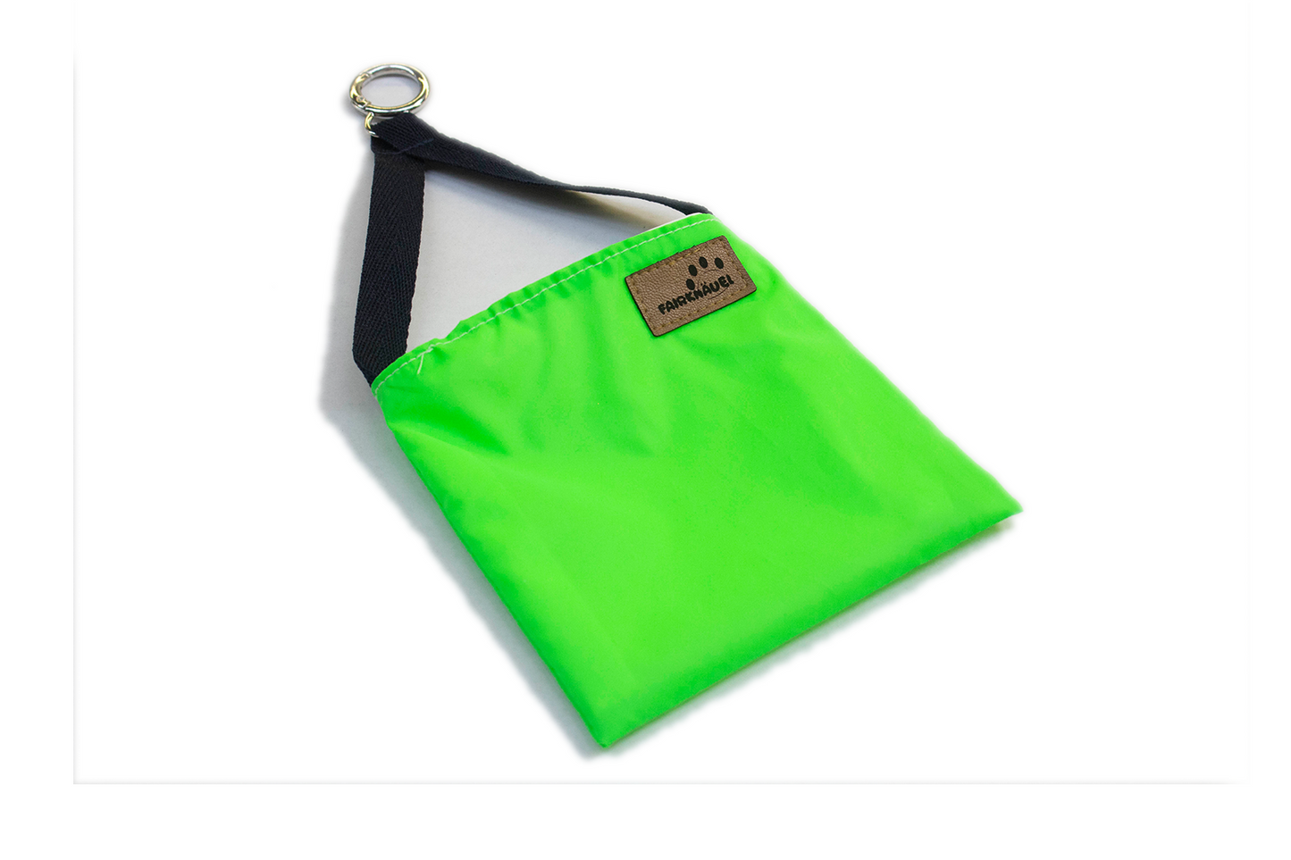 Treat bag neon green