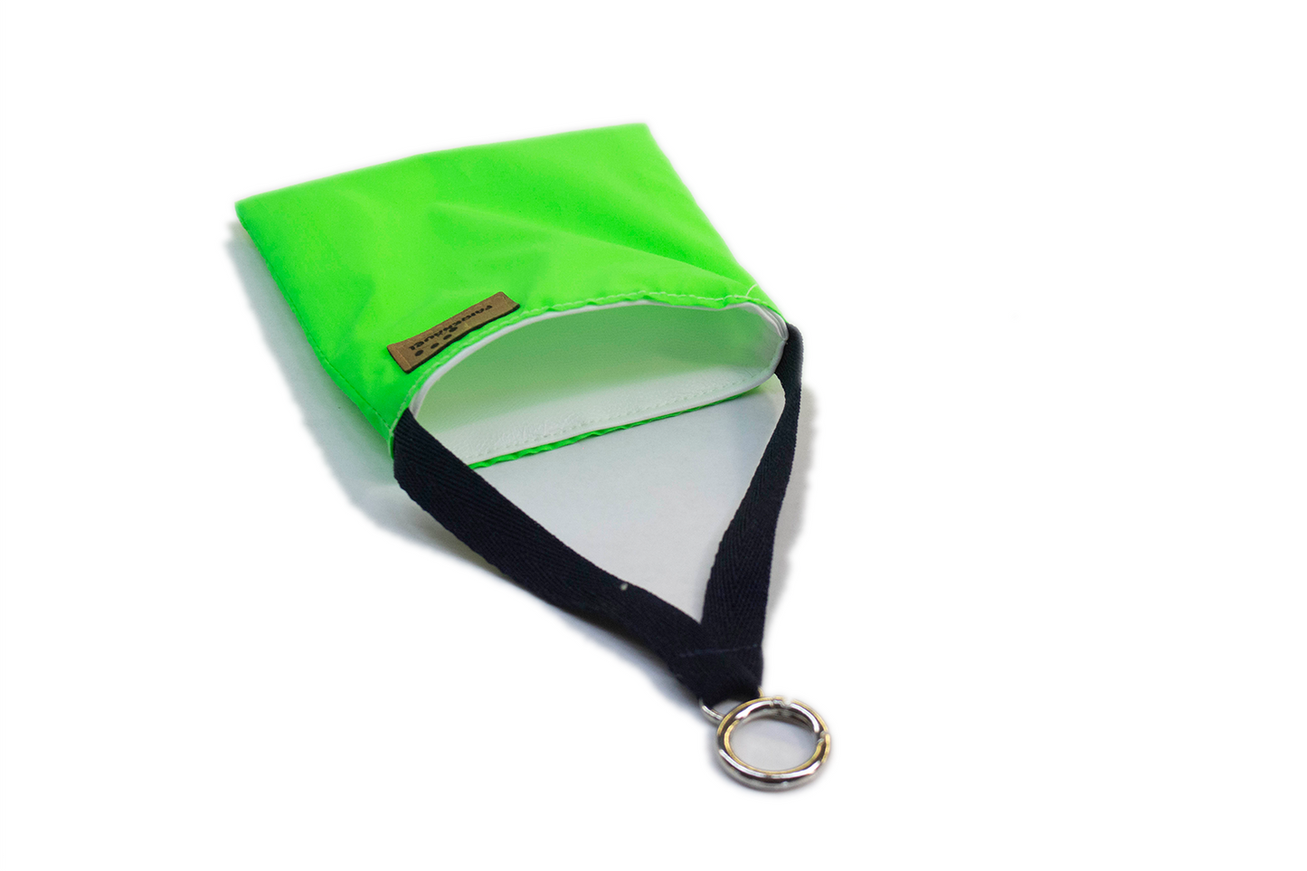 Treat bag neon green