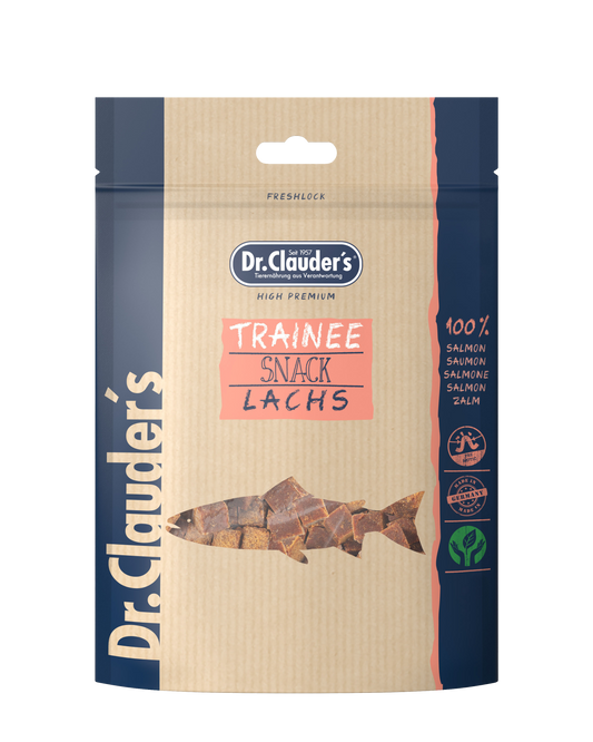 Trainee Snack Medium Lachs 80g Beutel