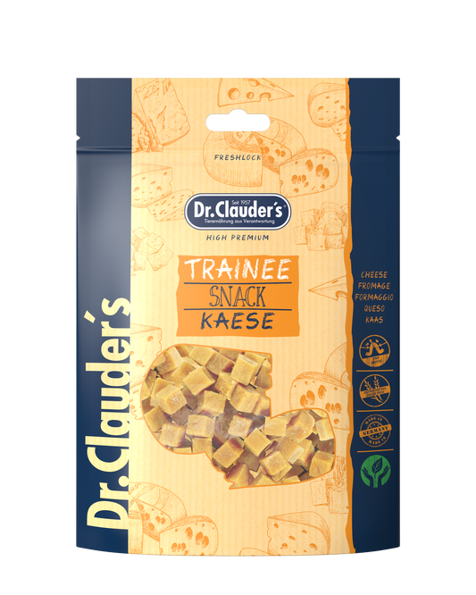 Trainee Snack Medium Käse 80g Beutel