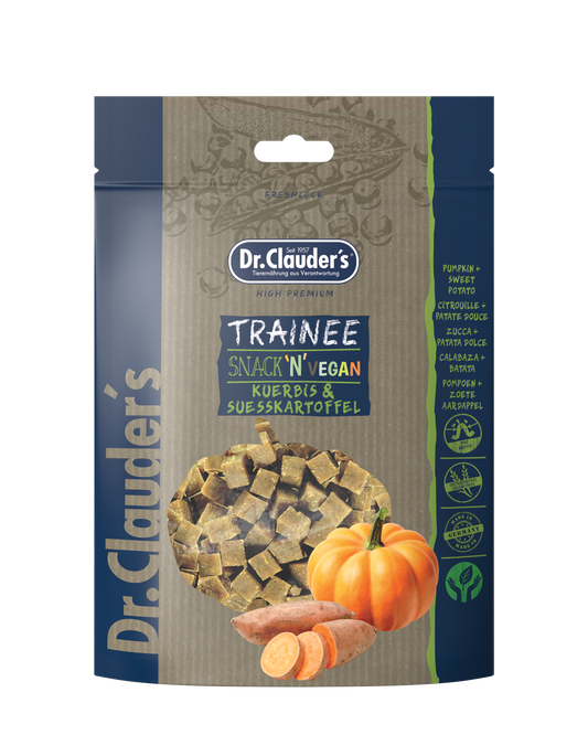 Trainee Snack Medium Vegan Kürbis & Süßkartoffel 80g Beutel
