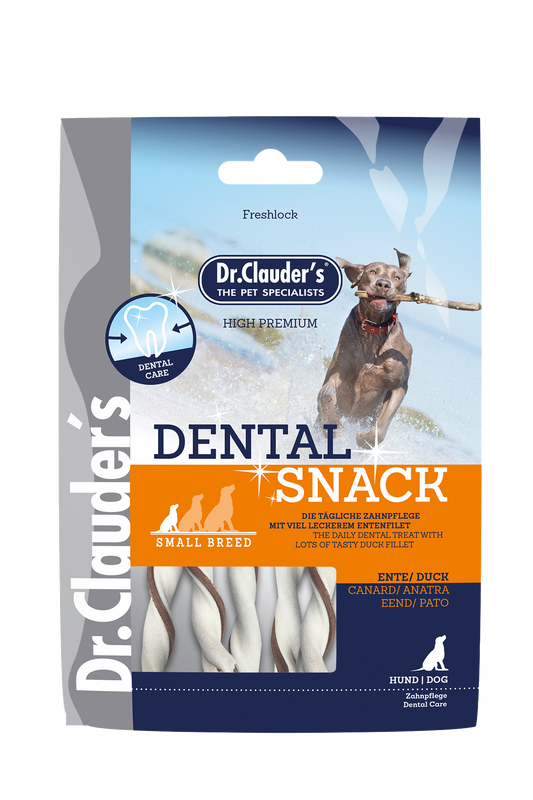 Dr. Clauder´s Dental Snack Ente Small 80g