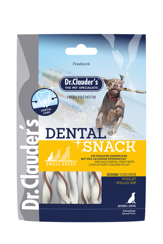 Dr. Clauder's Dental Snack Huhn Small 80g