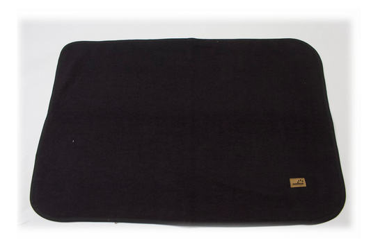 Bambus Hundehandtuch schwarz