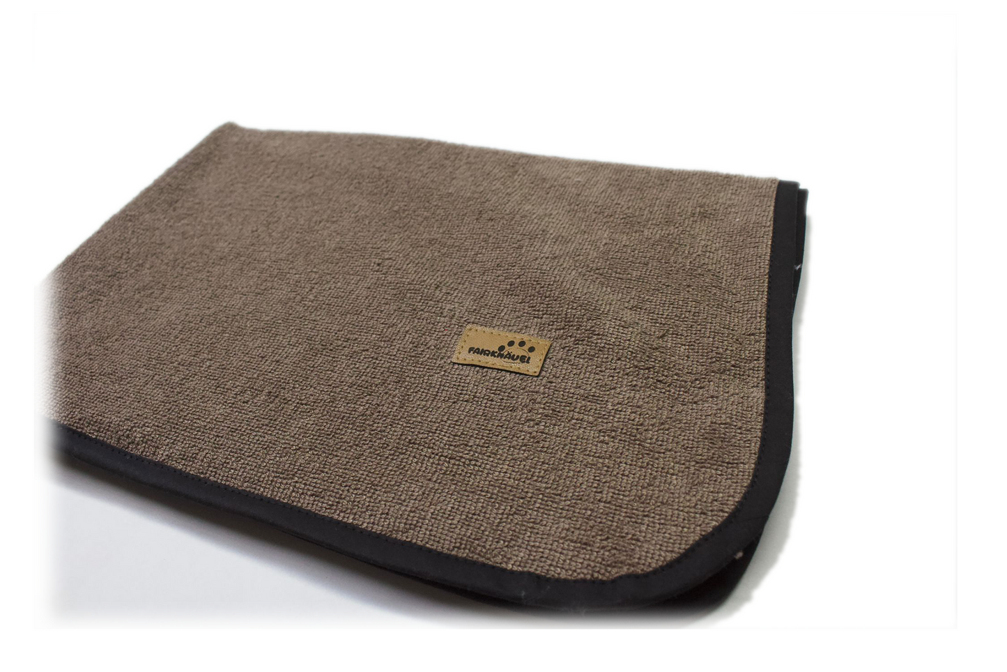 Bambus Hundehandtuch braun