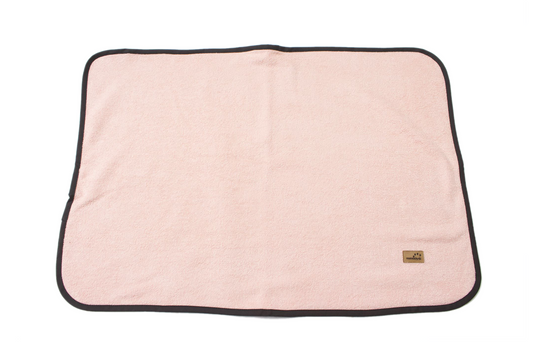 Bambus Hundehandtuch pink