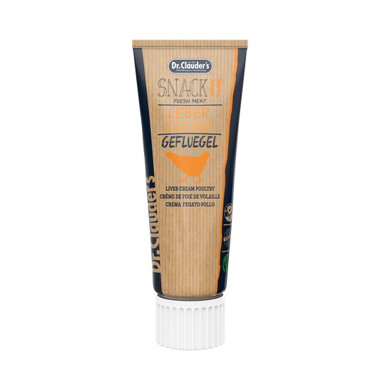 Dr. Clauders Snack IT Geflügelcreme 75g für Hund und Katze